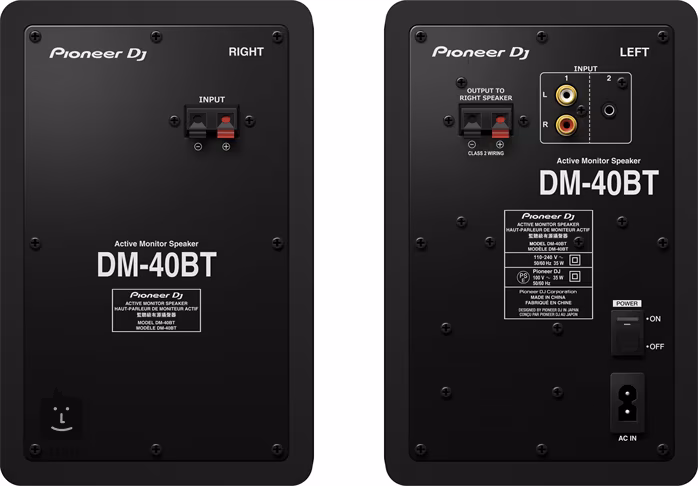 Pioneer DJ DM-40-BT - Aktywne monitory studyjne