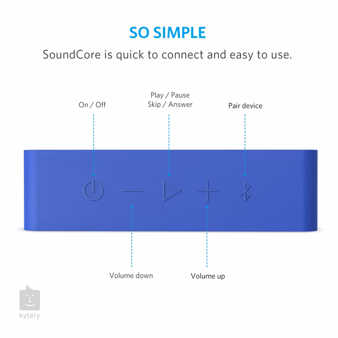 Anker SoundCore Blue - Przenośny głośnik bezprzewodowy