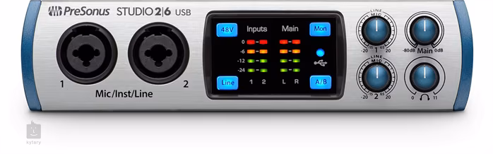 PreSonus Studio 26 - Karta dźwiękowa USB