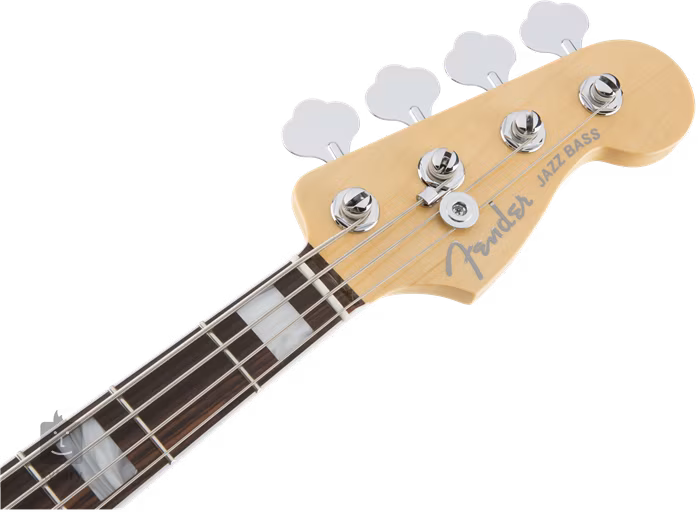 Fender American Elite Jazz Bass RW OWT - Elektryczna gitara basowa