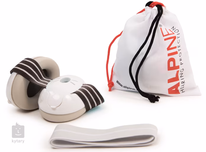 Alpine Muffy Baby Black - Dziecięce słuchawki izolacyjne