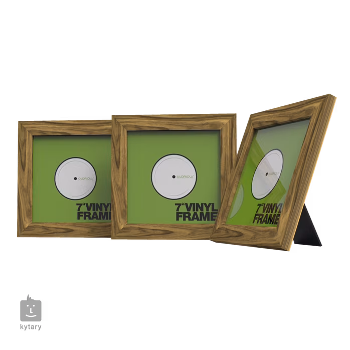 Glorious Vinyl Frame Set 7" Rosewood - Rama na płyty winylowe