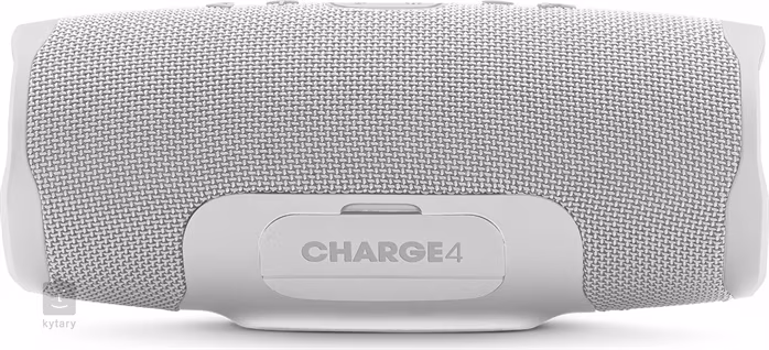 JBL Charge 4 White - Przenośny głośnik bezprzewodowy