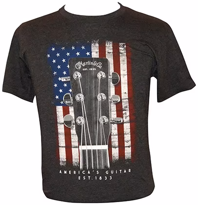 Martin T-Shirt American Flag L - Koszulka