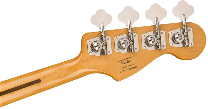 Fender Squier Classic Vibe 70s Jazz Bass LH MFB BK - Leworęczna elektryczna gitara basowa