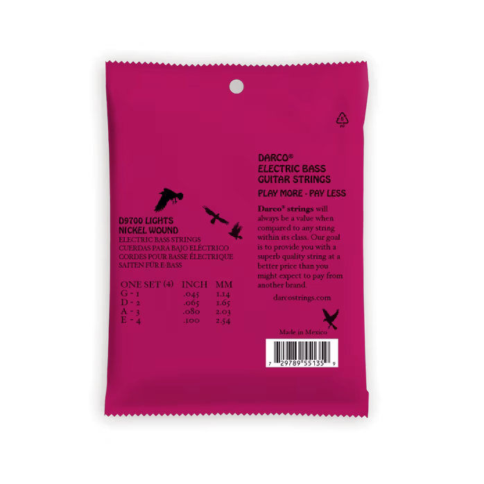 Darco Electric Bass Light - Struny do gitary basowej