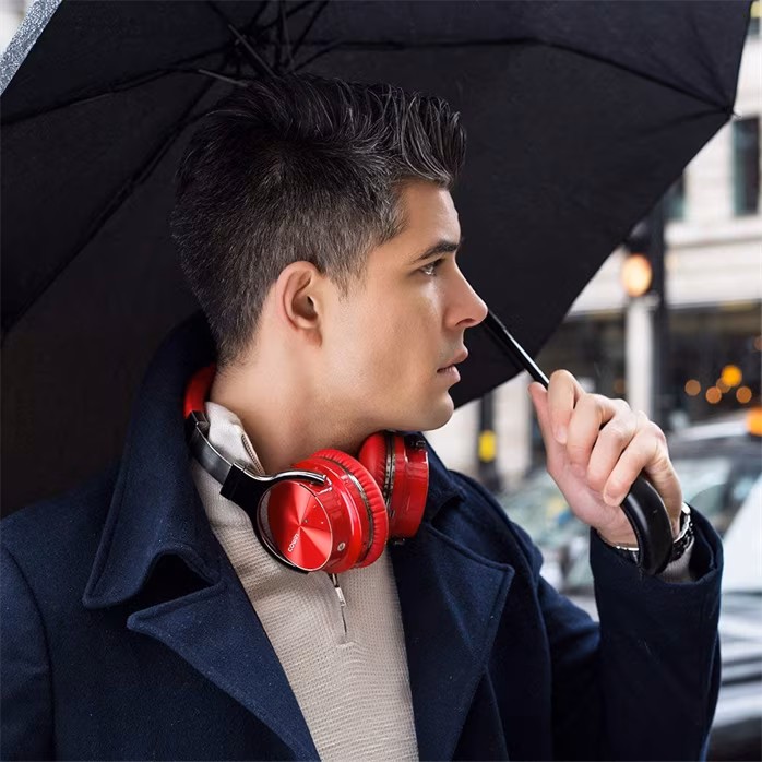 Cowin E7 PRO - red - Słuchawki bezprzewodowy