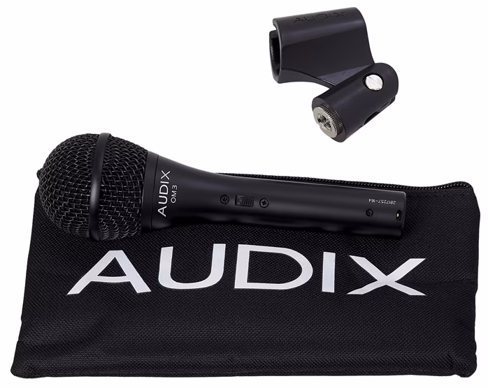 Audix OM3-s - Mikrofon dynamiczny z wyłącznikiem