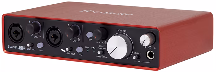Focusrite Scarlett 2i4 2nd Gen - Karta dźwiękowa USB