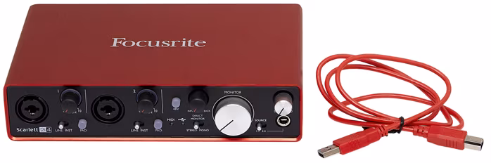 Focusrite Scarlett 2i4 2nd Gen - Karta dźwiękowa USB