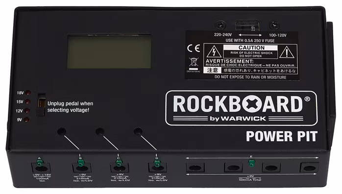 Rockboard Power Pit, Multi-Power Supply - Multiadapter