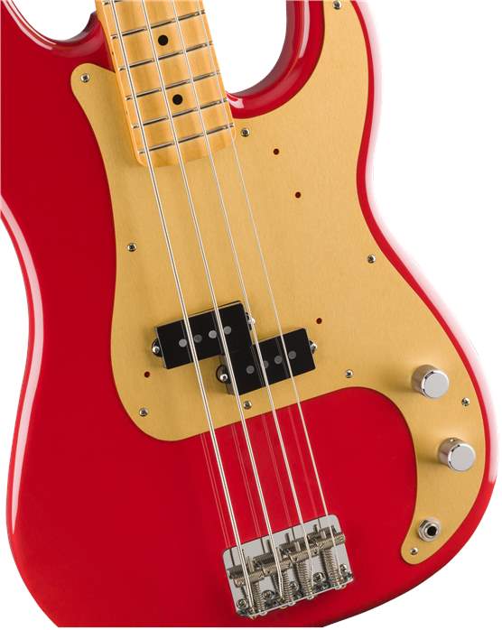 Fender Vintera '50s Precision Bass®, Maple Fingerboard, Dakota Red - Elektryczna gitara basowa