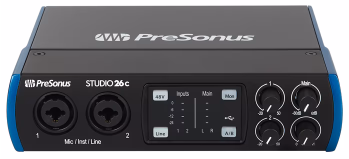 PreSonus Studio 26c (rozpakowane) - Karta dźwiękowa USB