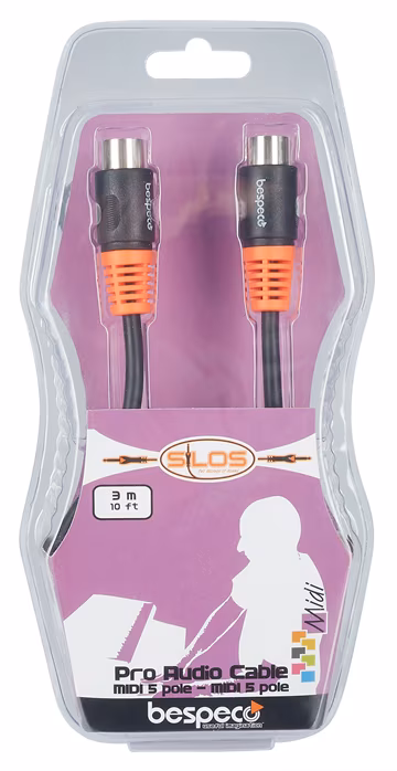 Bespeco SLMM300 - Kabel MIDI