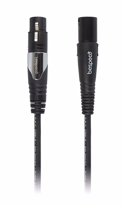 Bespeco HDFM100 - Kabel mikrofonowy