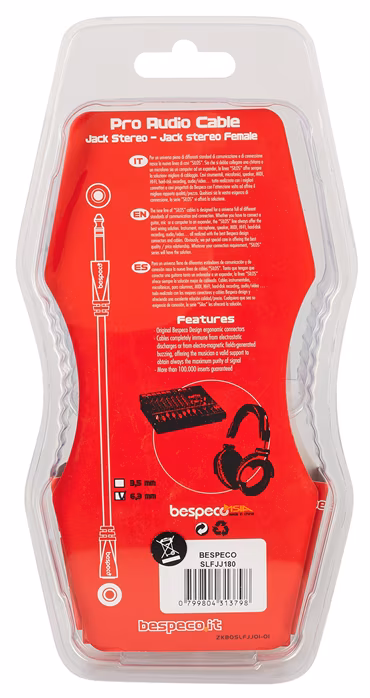 Bespeco SLFJJ180 - Kabel połączeniowy