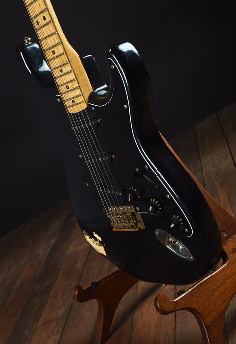 Fender 1977 Stratocaster BK - Gitara elektryczna