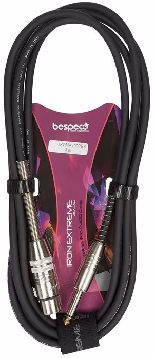 Bespeco IROMA300P - Kabel mikrofonowy