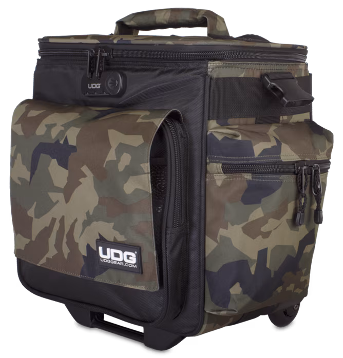 UDG Ultimate SlingBag Trolley DeLuxe Black Camo, Orange inside - Futerał 