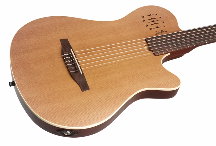 Godin MultiAc Grand Concert Encore Natural HG  - Elektroakustyczna gitara klasyczna