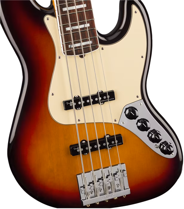Fender American Ultra Jazz Bass V RW UB - Elektryczna gitara basowa