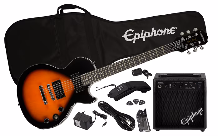 Epiphone Les Paul Player Pack VS - Gitara elektryczna zestaw