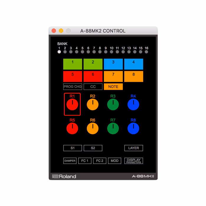 Roland A-88 MKII (rozpakowane) - Keyboard USB/MIDI