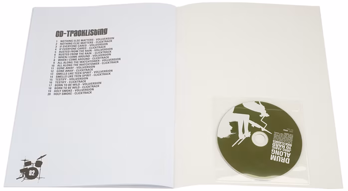 MS Drum Along - 10 Hard Rock Classics - Nuty na perkusję