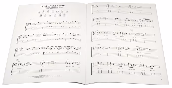 MS John Williams: Star Wars - Ukulele - Nuty na ukulele
