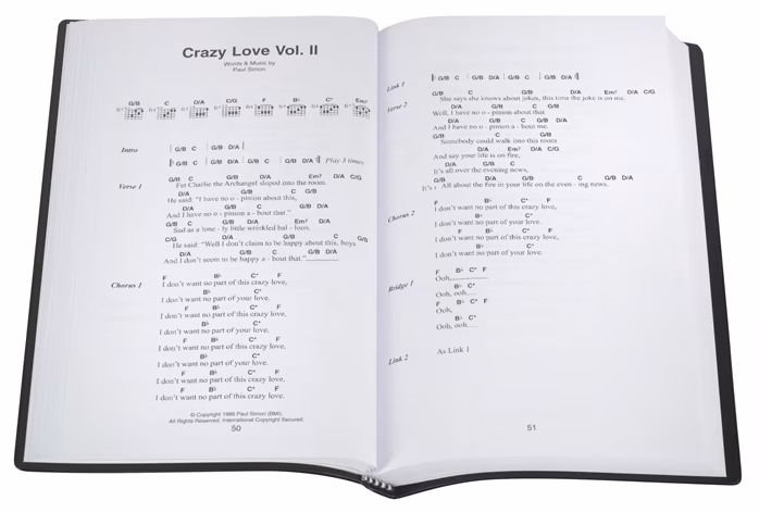 MS The Little Black Songbook: Paul Simon - Śpiewnik