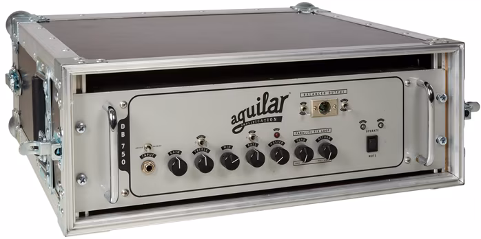 Aguilar DB 750 + rack - Wzmacniacz hybrydowy do gitar basowych