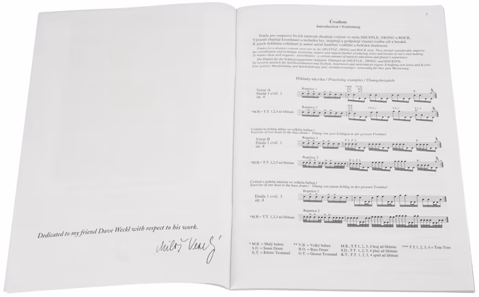 KN Pararytmy & Music Gag - Miloš Veselý - Szkoła gry na perkusji