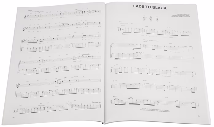 MS Best Of Metallica For Ukulele - Nuty na ukulele