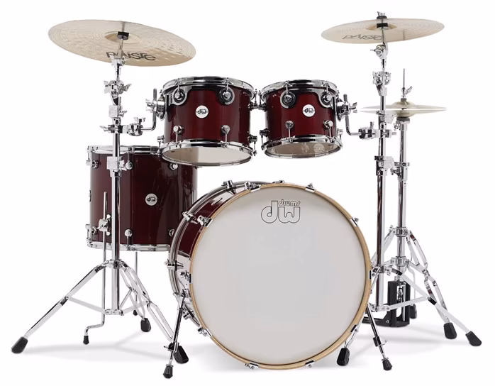 DW Design Series Cherry Stain - Zestaw perkusyjny
