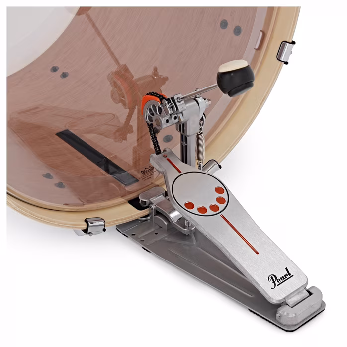 Pearl Export Matte White Stage Set - Zestaw perkusyjny z talerzami