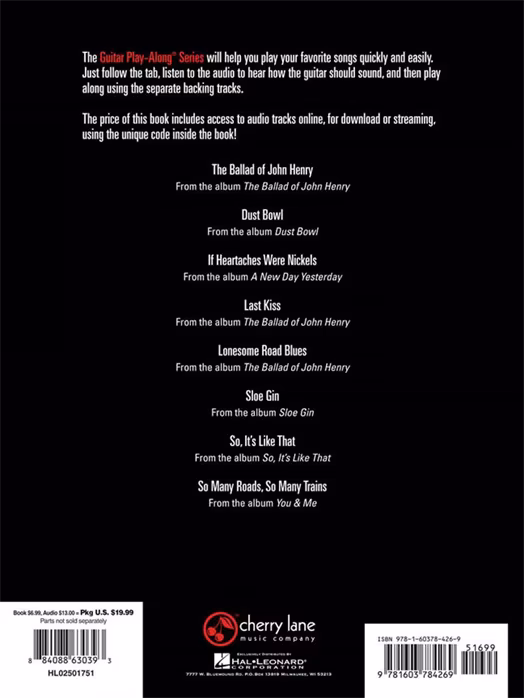 MS Guitar Play-Along: Joe Bonamassa - Szkoła gry na gitarze