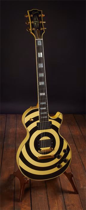 Gibson 2004 Zakk Wylde Les Paul Custom Bullseye - Gitara elektryczna