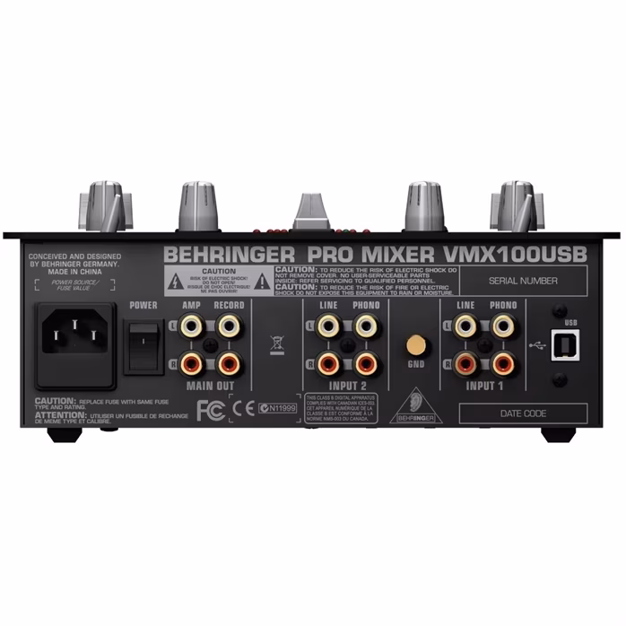 Behringer VMX100USB - Pulpit mikserski DJ-ski