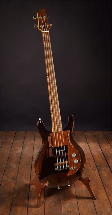 Ampeg 1998 Dan Armstrong Lucite Bass Reissue - Elektryczna gitara basowa