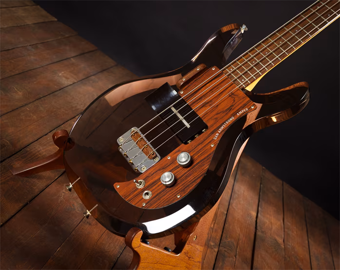 Ampeg 1998 Dan Armstrong Lucite Bass Reissue - Elektryczna gitara basowa