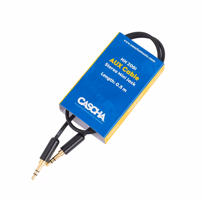 Cascha Aux Cable Stereo 0.5 m - Kabel połączeniowy