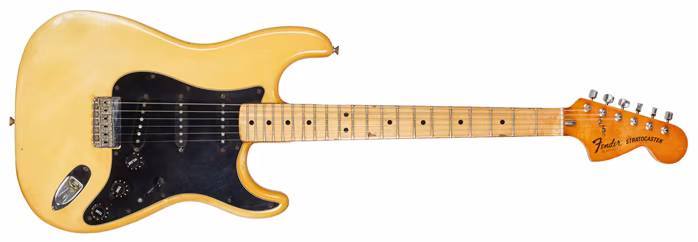 Fender 1977 Stratocaster Hardtail Blonde - Gitara elektryczna