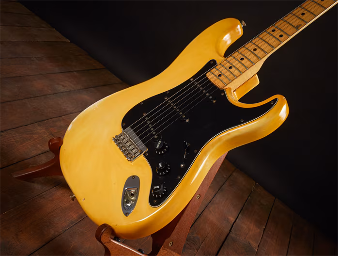 Fender 1977 Stratocaster Hardtail Blonde - Gitara elektryczna