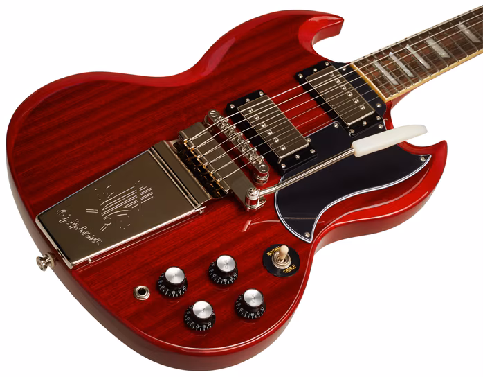 Epiphone SG Standard 61 Maestro Vibrola Vintage Cherry - Gitara elektryczna