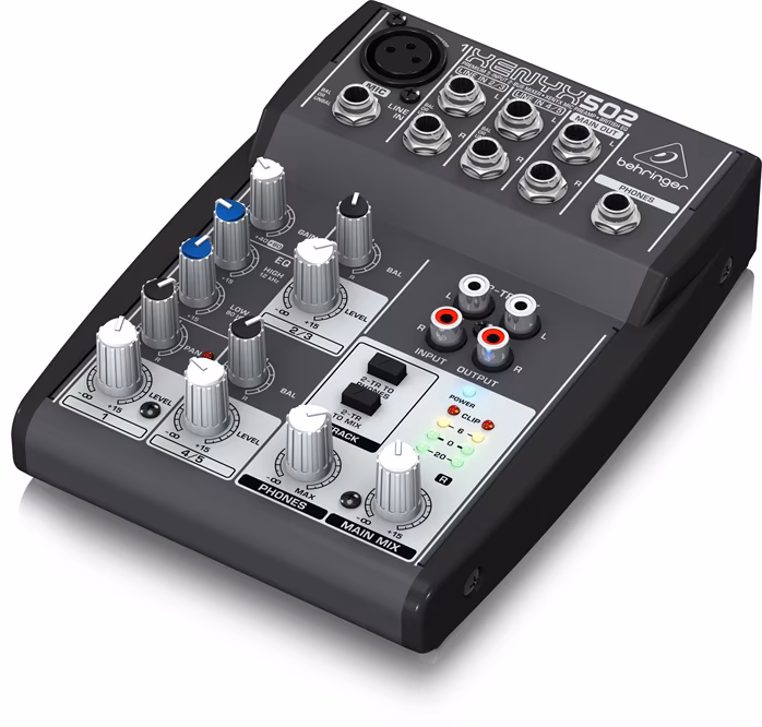 Behringer Xenyx 502 - Analogowa konsoleta mikserska
