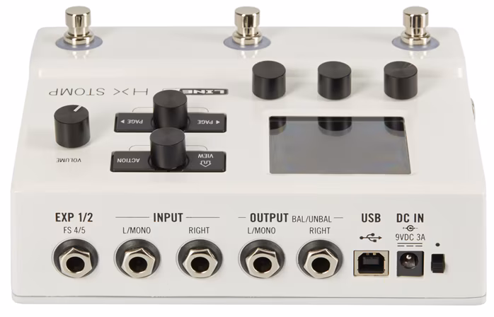 Line 6 Helix HX Stomp White Limited Edition - Multiefekt gitarowy