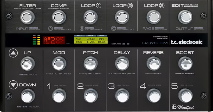 TC Electronic G-System iB modified - Multiefekt gitarowy