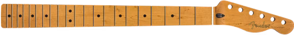 Fender Roasted Maple Telecaster Neck, 21 Narrow Tall Frets, 9.5", Maple, C Shape - Szyjka gitary