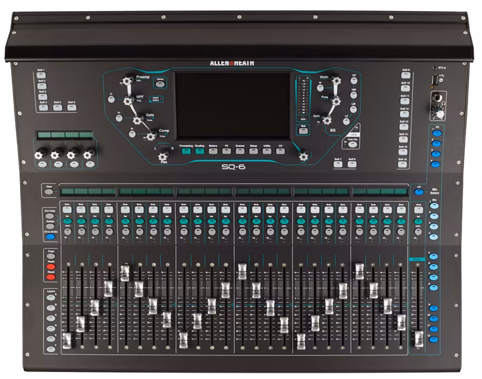 Allen&Heath SQ6 - Cyfrowa konsoleta mikserska