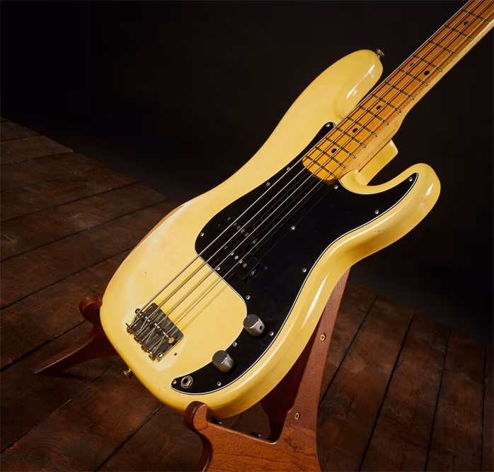 Fender 1975 Precision Bass Olympic White - Elektryczna gitara basowa